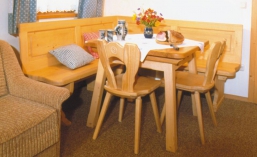 Wohnstube einer Ferienwohnung