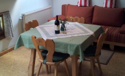 Wohnbereich einer Ferienwohnung